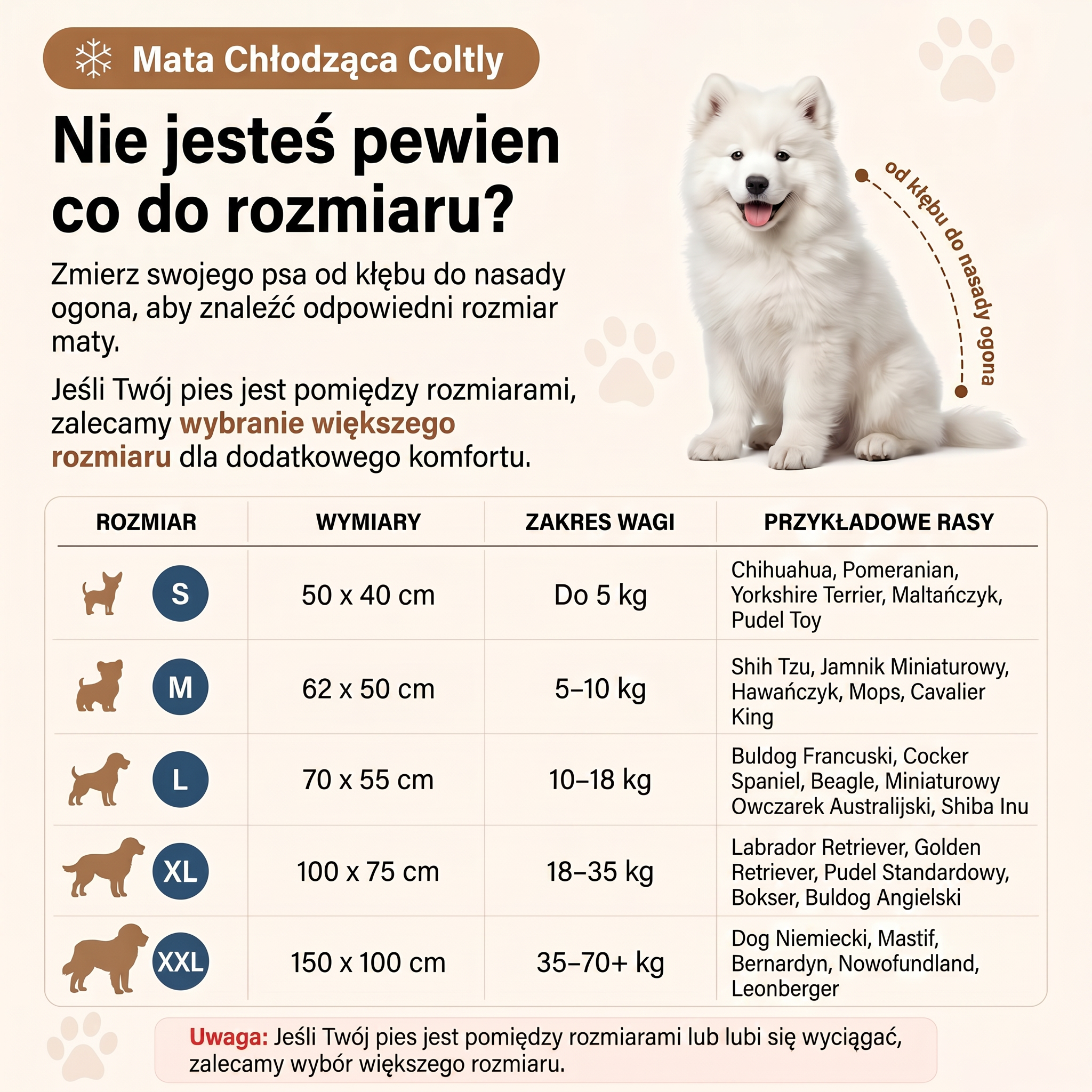 Coltly 2.0 Chłodząca mata dla psa