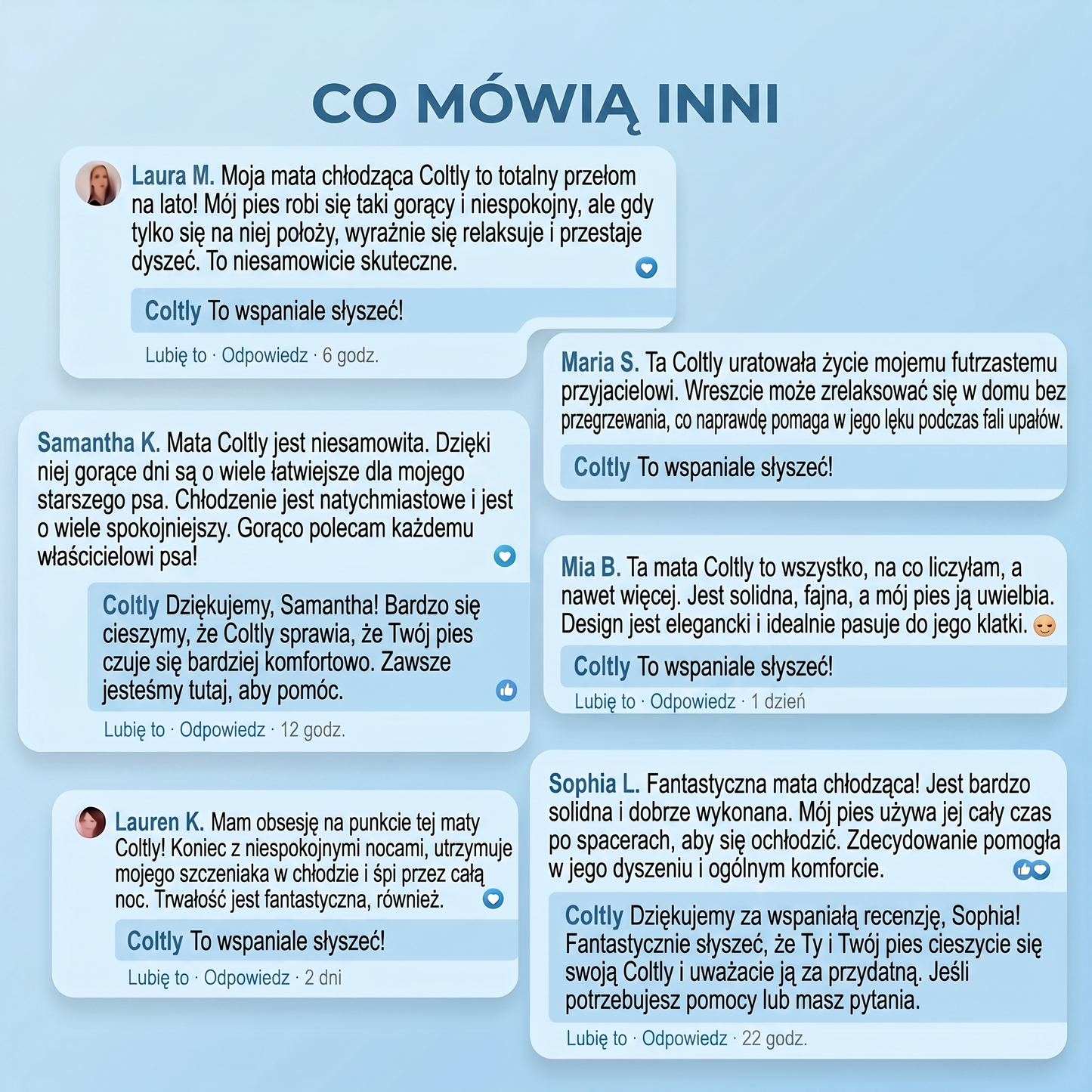 Coltly 2.0 Chłodząca mata dla psa