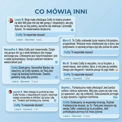 Coltly 2.0 Chłodząca mata dla psa